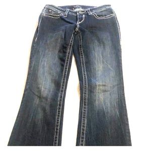 Vigoss slim boot cut jeans size 3/4